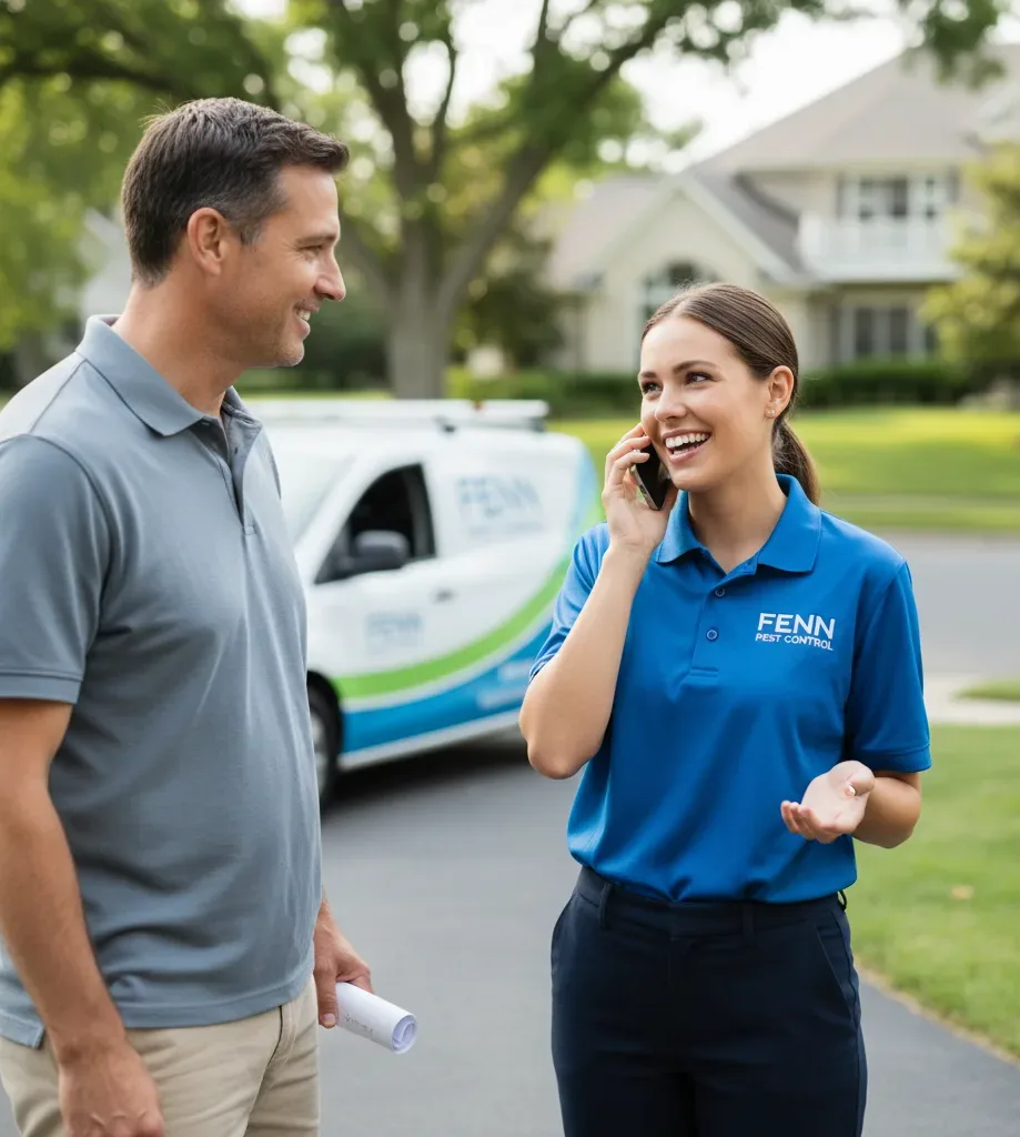 Fenn Pest Control customer support in New Baltimore